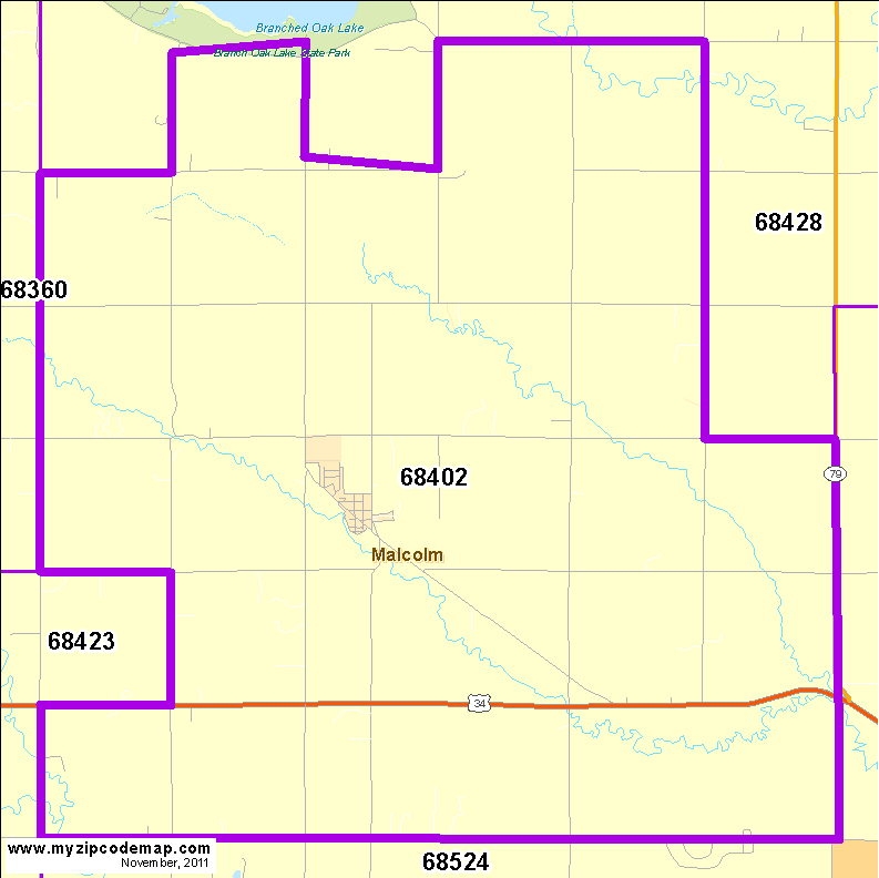 map of 68402