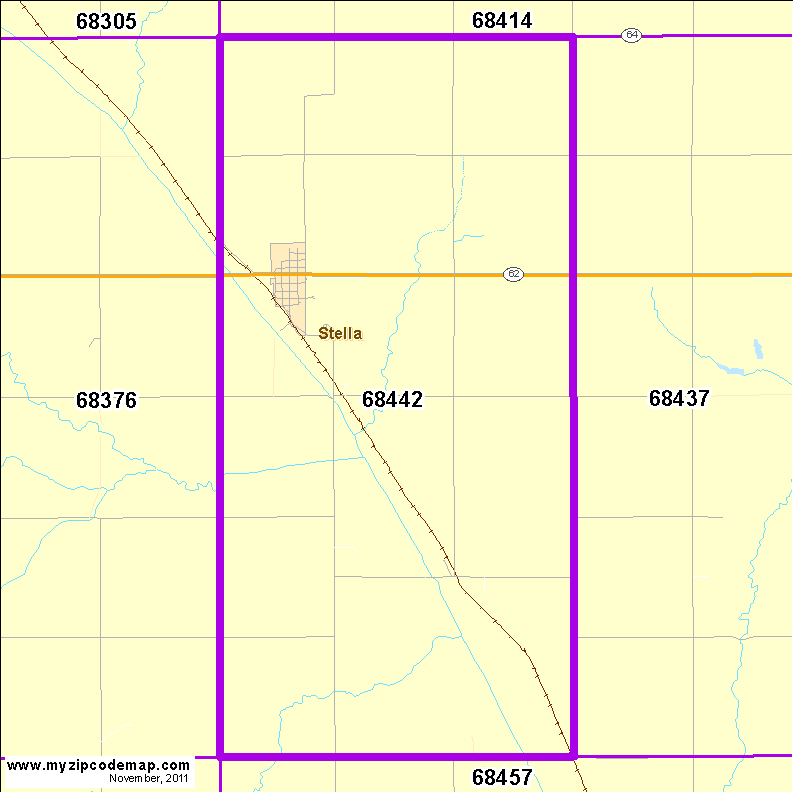 map of 68442