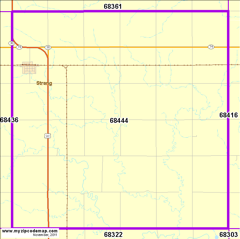 map of 68444