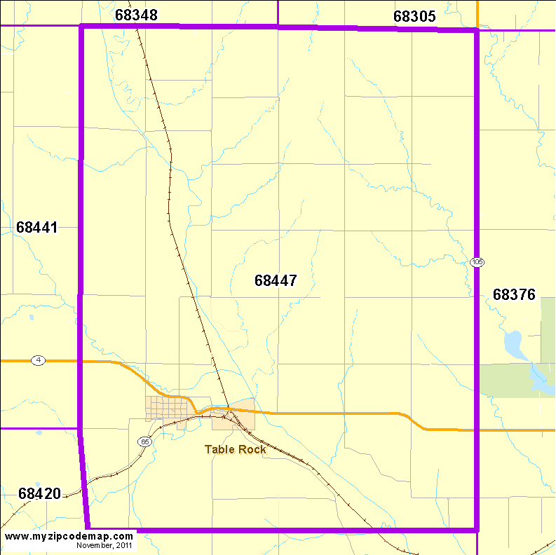 map of 68447