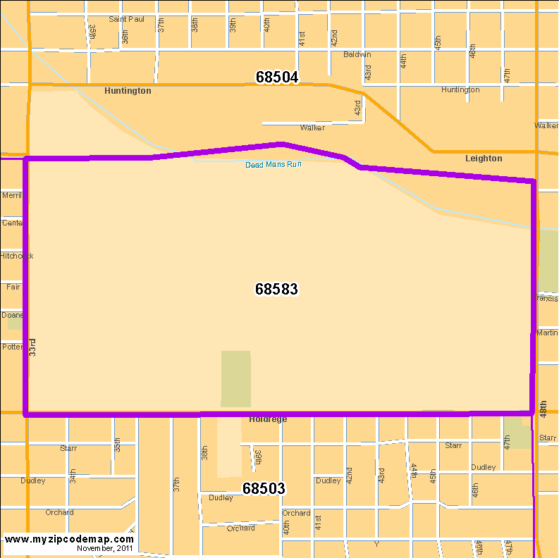 map of 68583