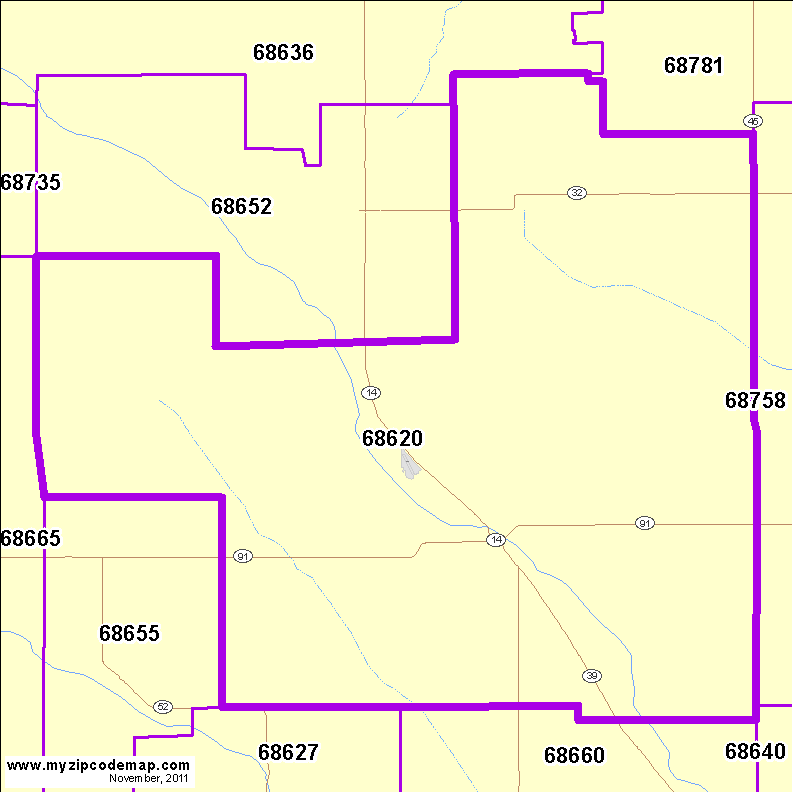 map of 68620
