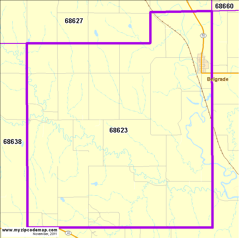 map of 68623