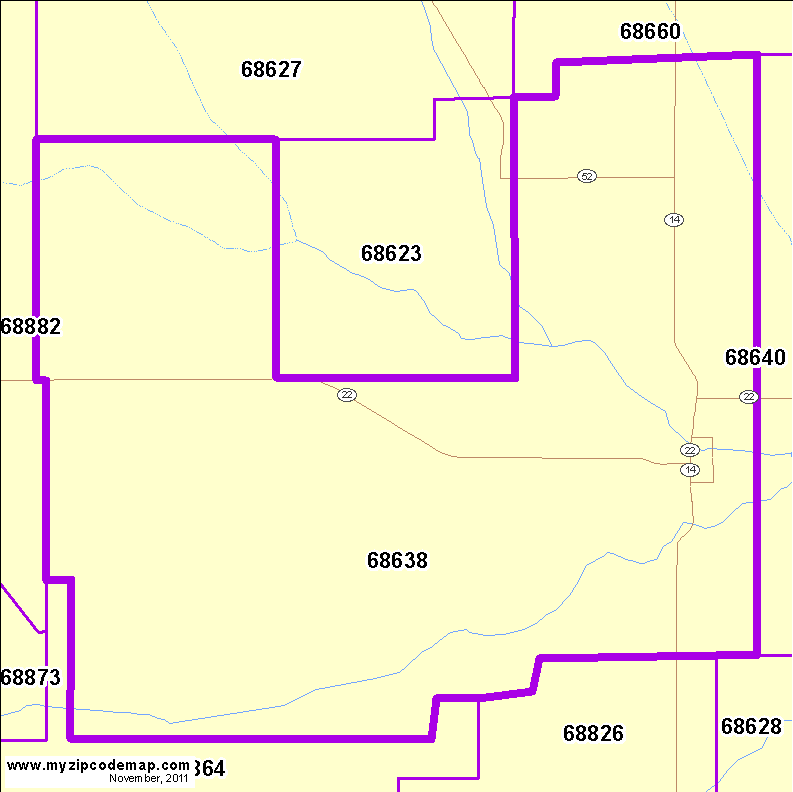 map of 68638