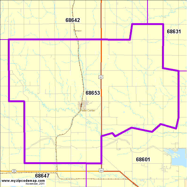 map of 68653