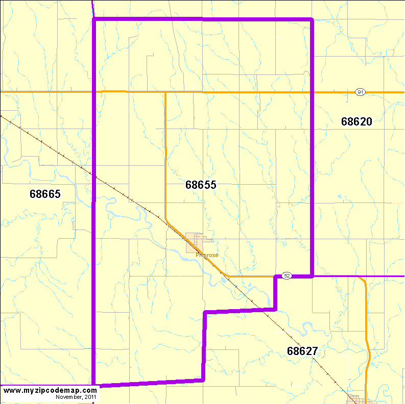 map of 68655