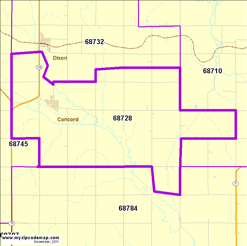 map of 68728