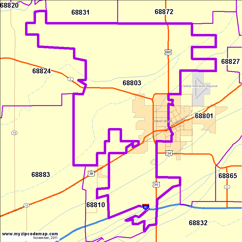 map of 68803