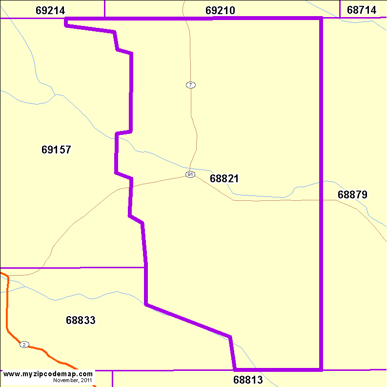 map of 68821