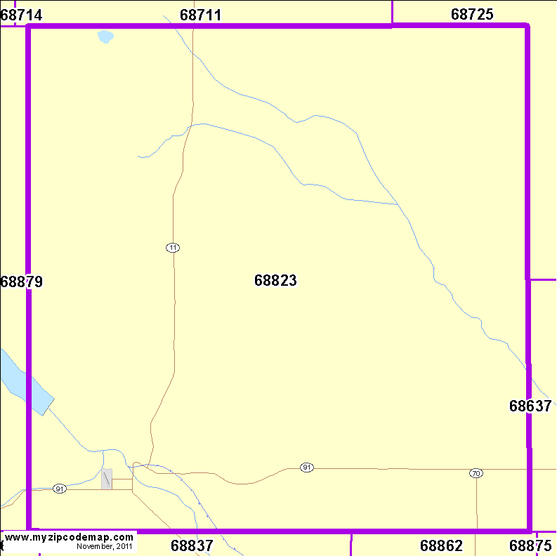 map of 68823
