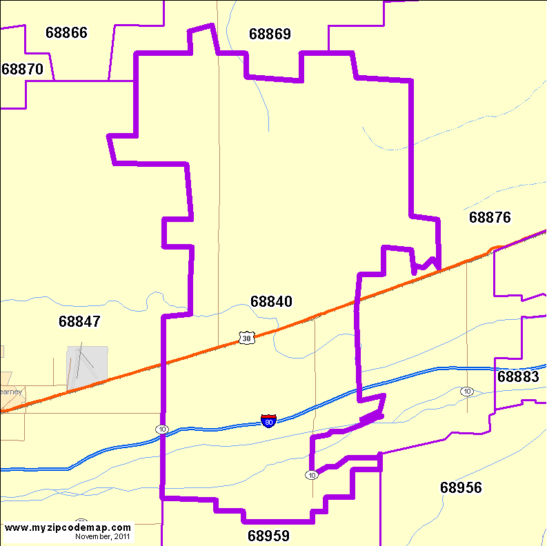 map of 68840
