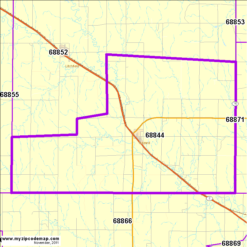 map of 68844