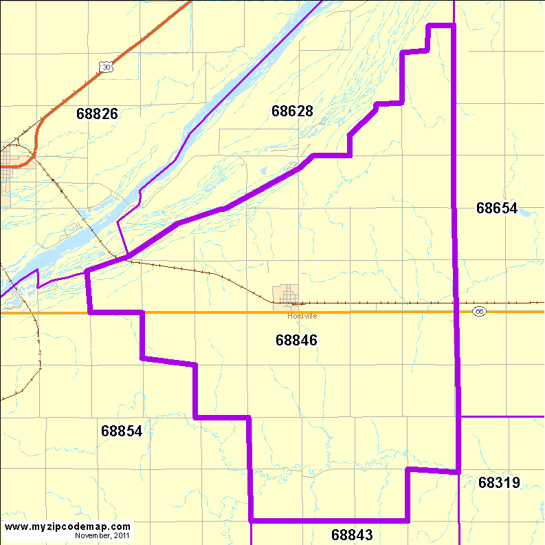 map of 68846