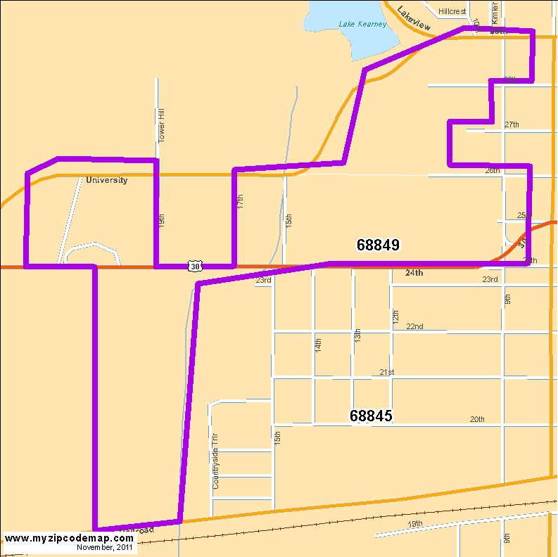 map of 68849