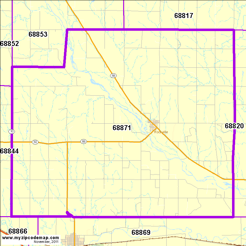 map of 68871
