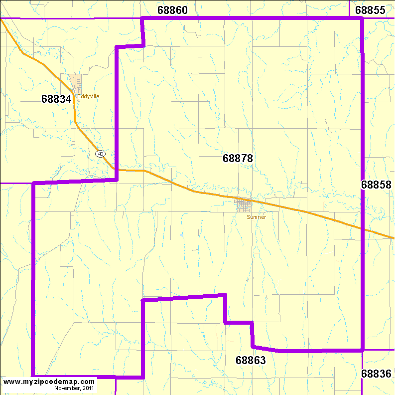 map of 68878