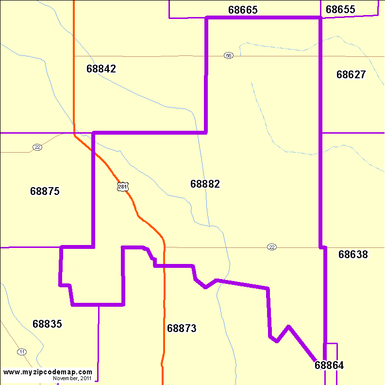 map of 68882