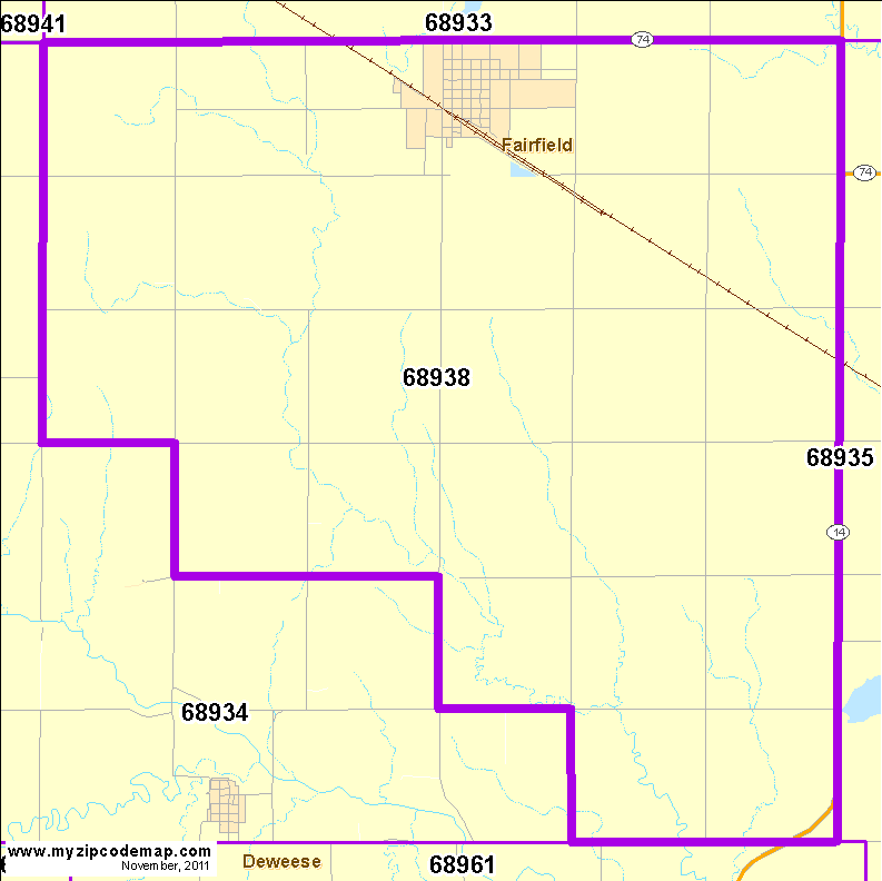 map of 68938