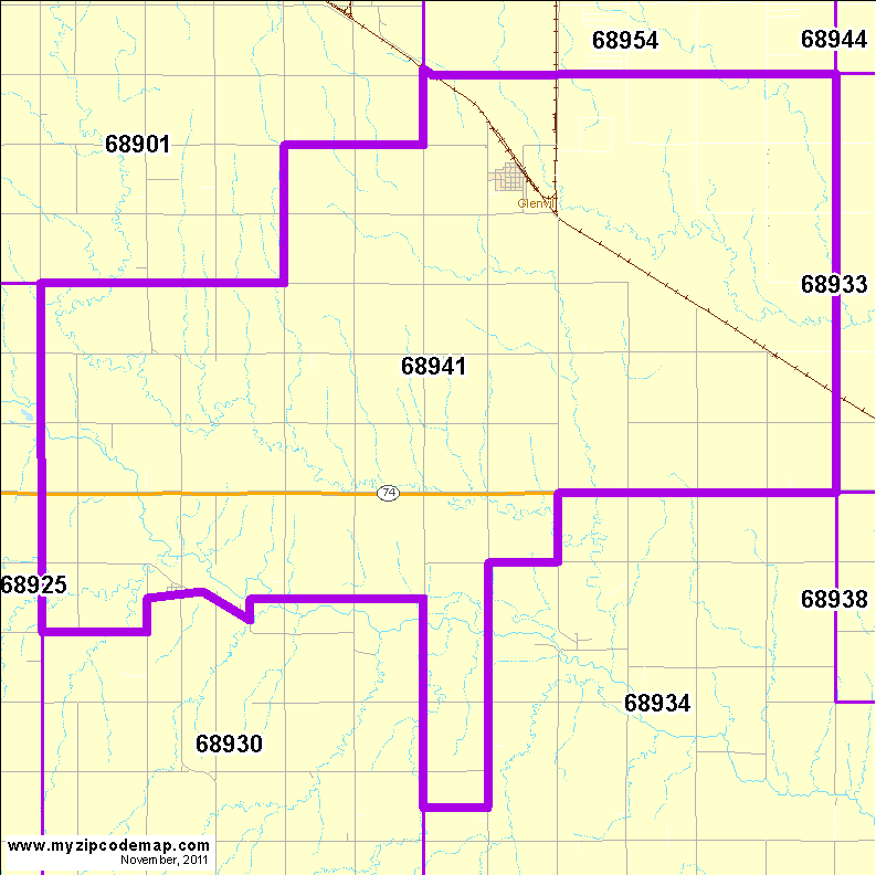 map of 68941