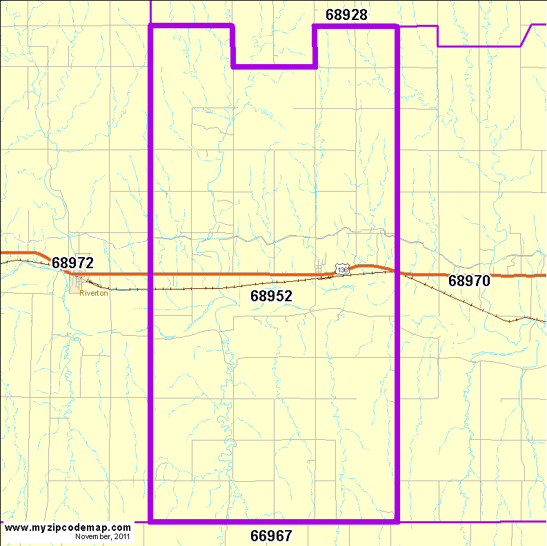 map of 68952