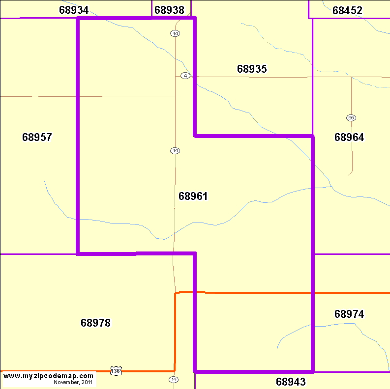 map of 68961