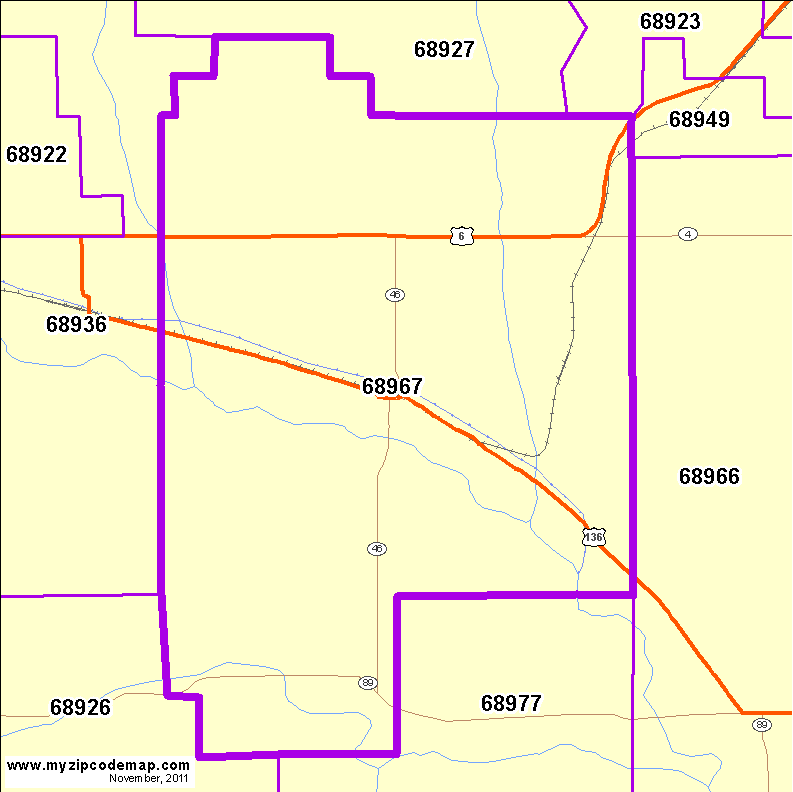 map of 68967