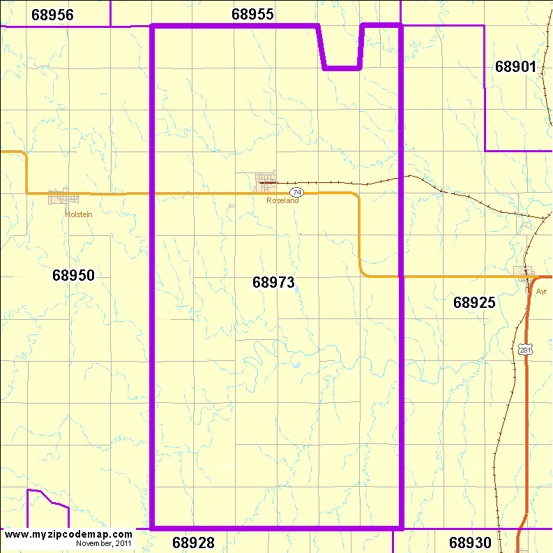 map of 68973