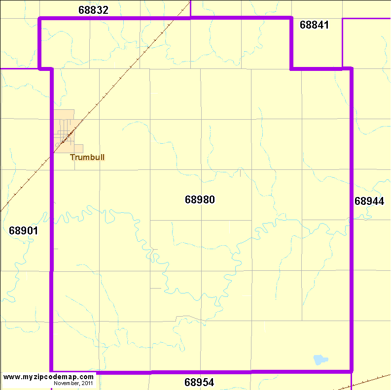 map of 68980