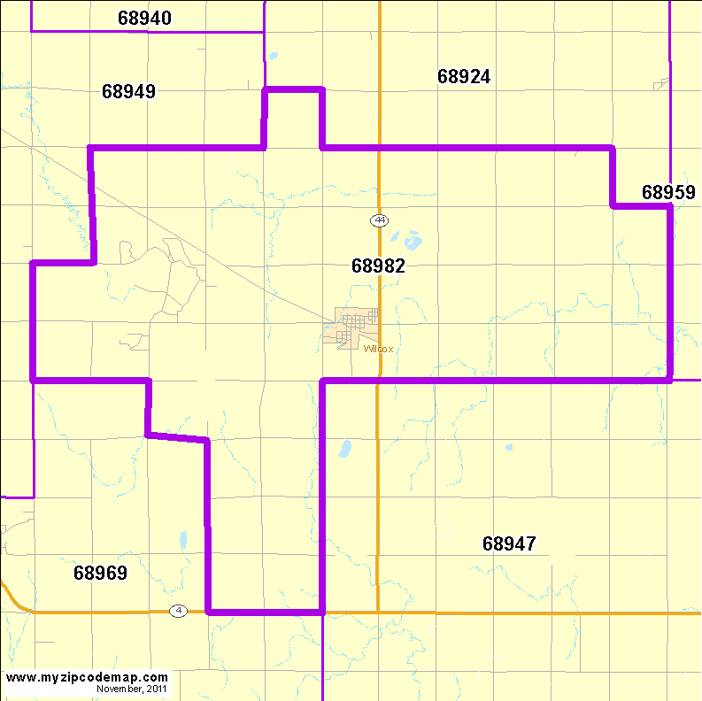 map of 68982