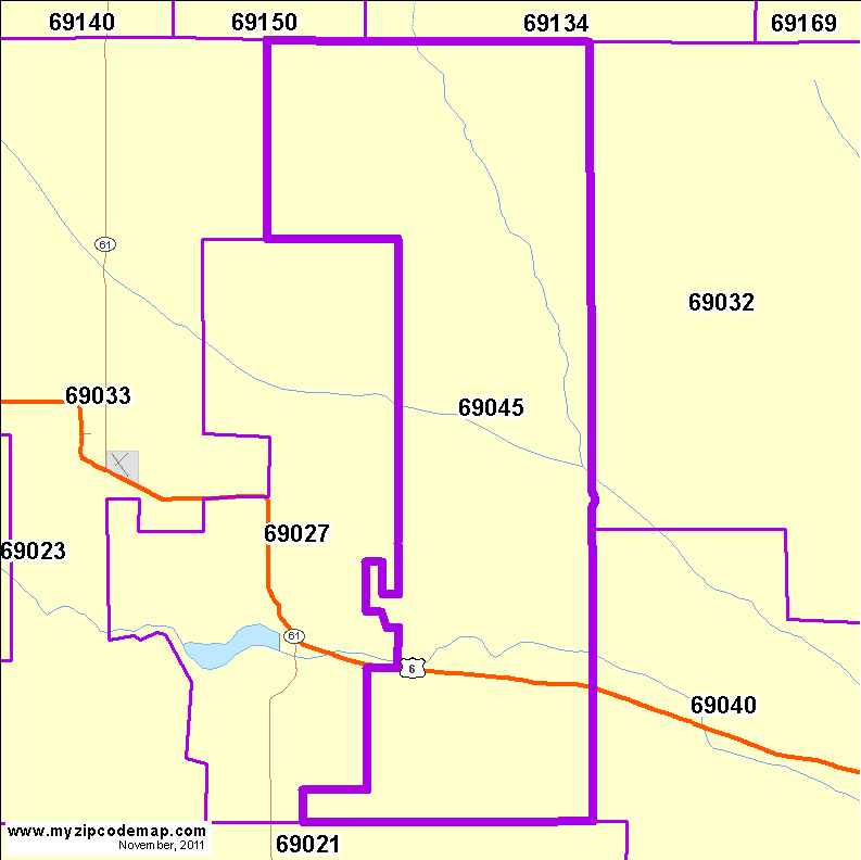 map of 69045