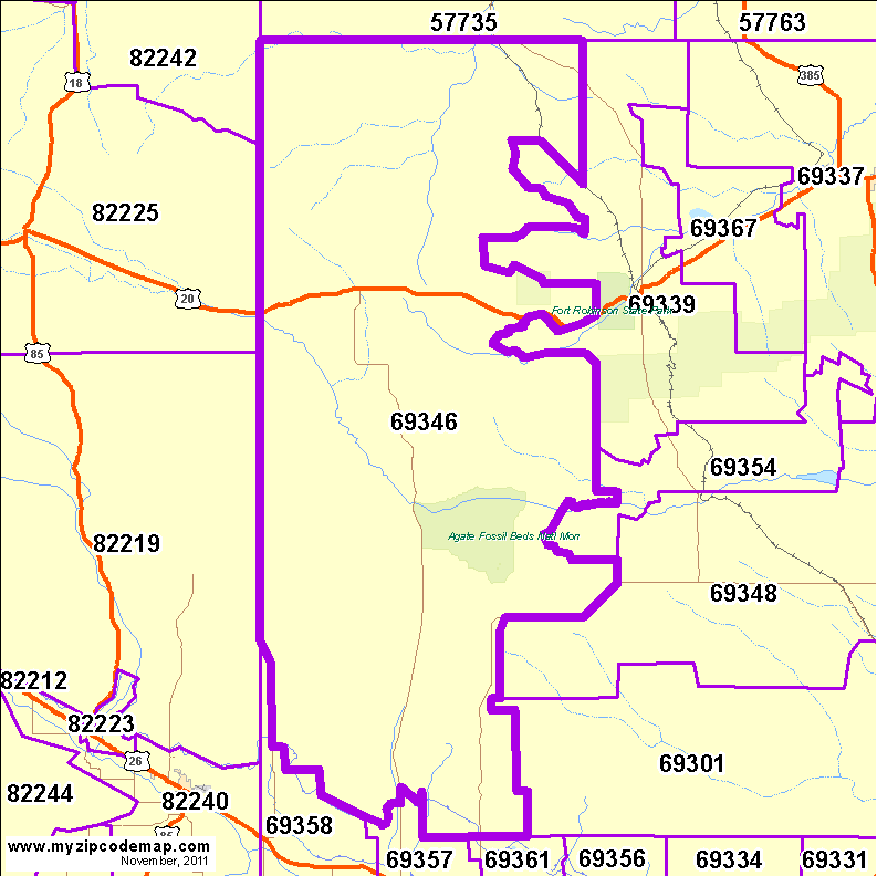 map of 69346