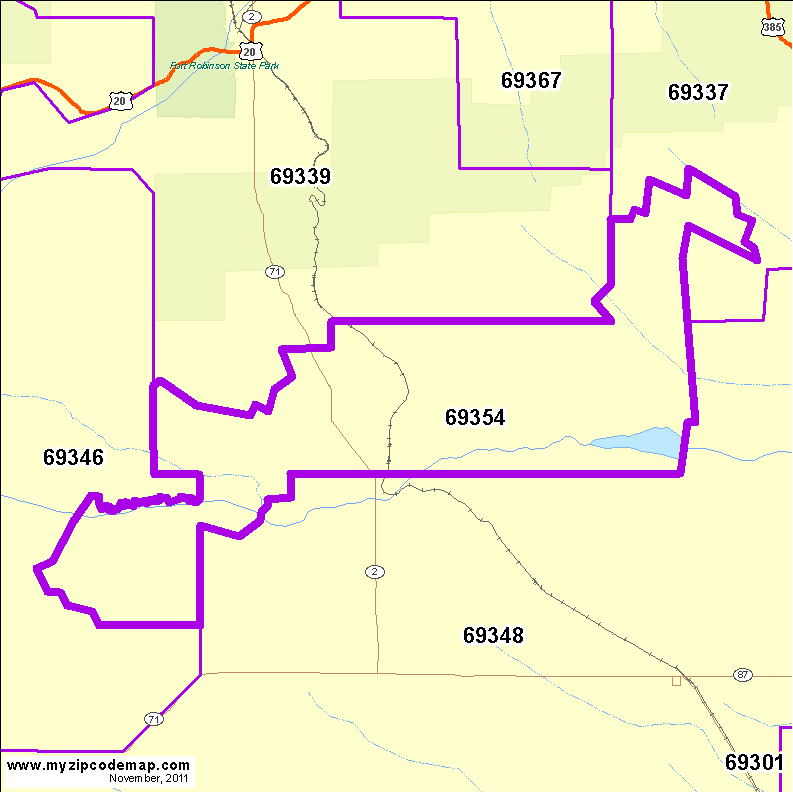 map of 69354