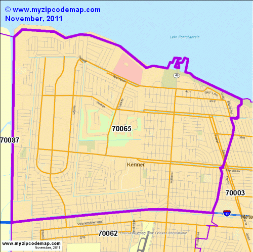 map of 70065