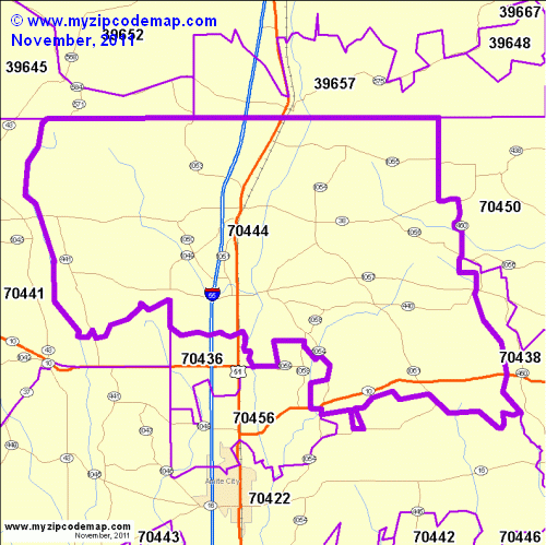 map of 70444