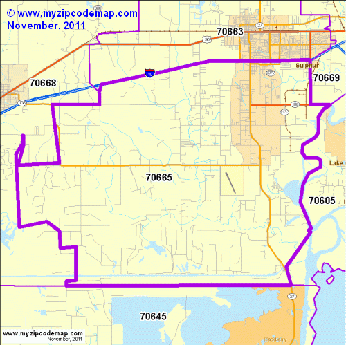 map of 70665