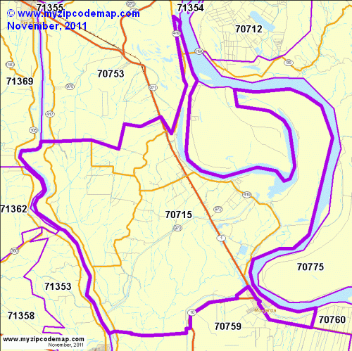 map of 70715