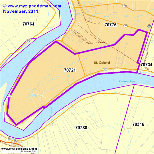 map of 70721