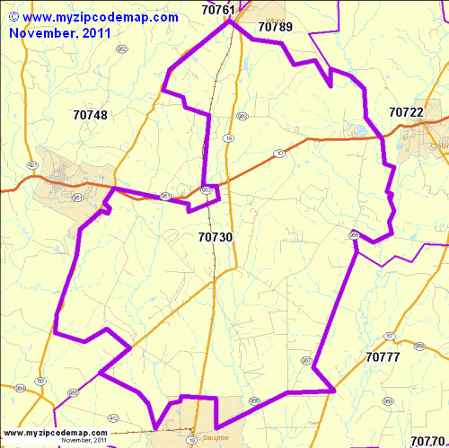map of 70730
