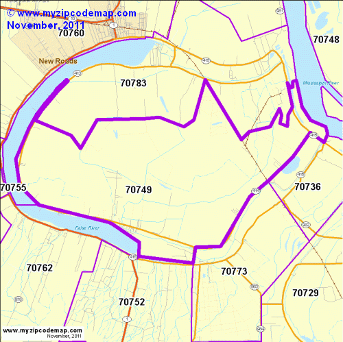 map of 70749