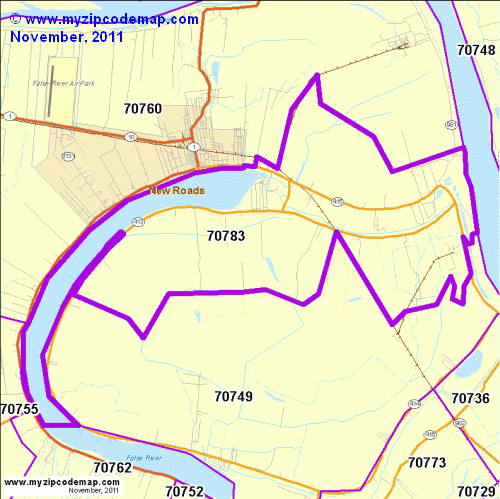 map of 70783