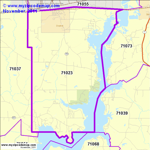 map of 71023