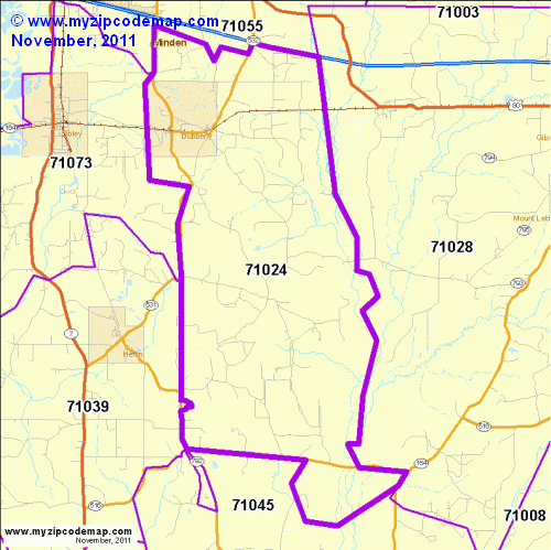 map of 71024