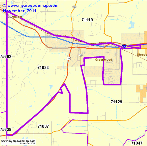 map of 71033