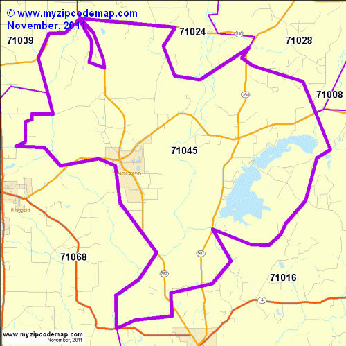 map of 71045