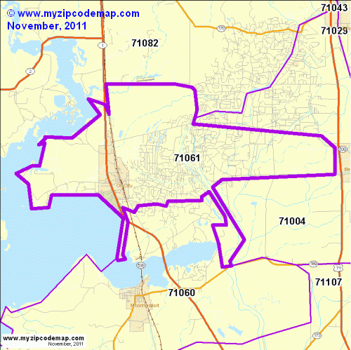 map of 71061