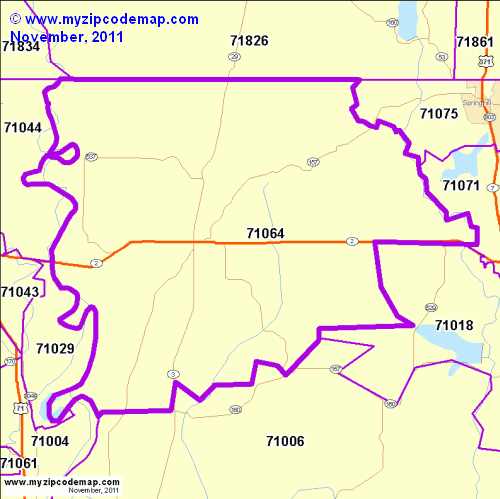 map of 71064