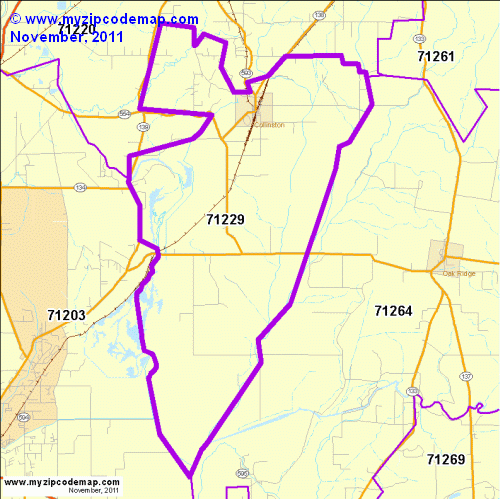 map of 71229