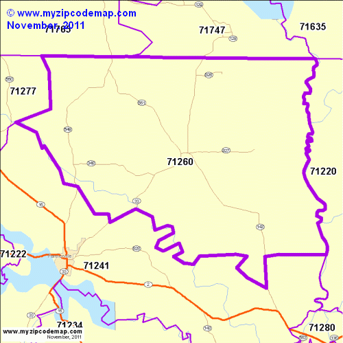 map of 71260