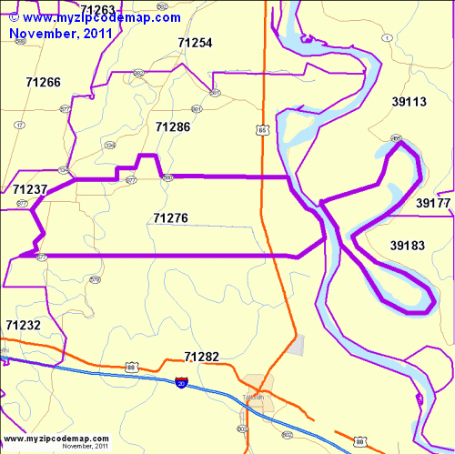 map of 71276