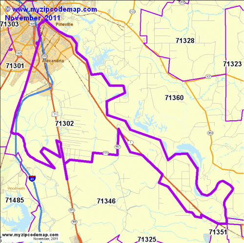 map of 71302